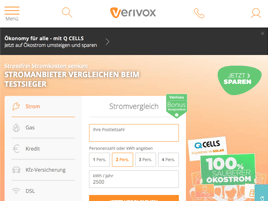 Verivox Erfahrung / Logo